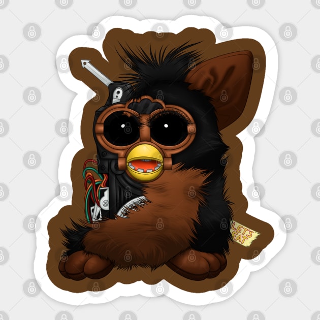 Five Nights at Furby's Sticker by Kashidoodles